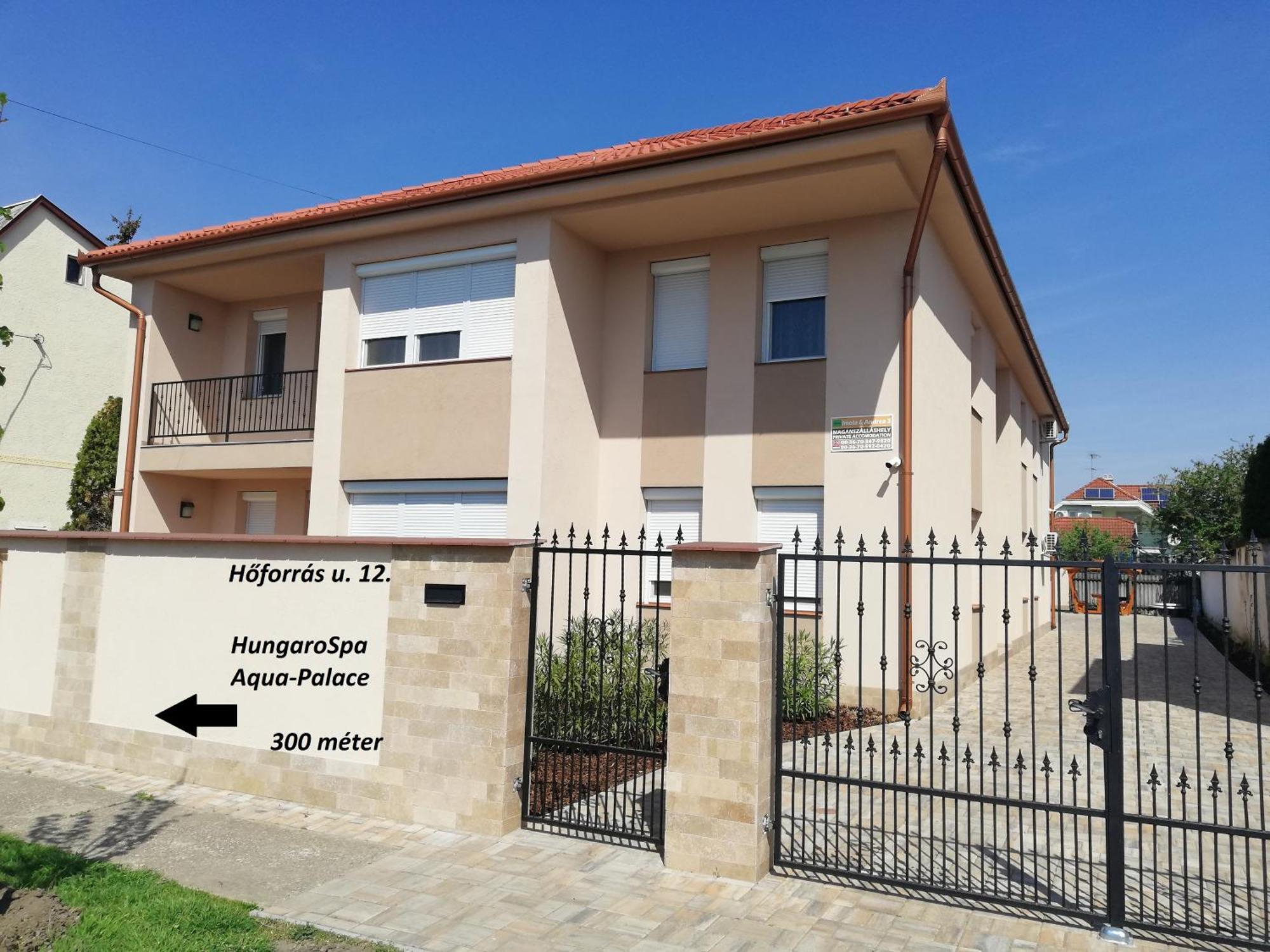 Imola Es Andrea Apartmanhaz 3 Hajdúszoboszló Exterior foto